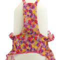 2021 Стильное модное платье из льняной ткани с разноцветным принтом